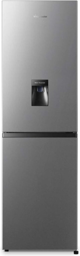 Fridgemaster MC55240DES 252l Fridge Freezer with Water Dispenser - Silver