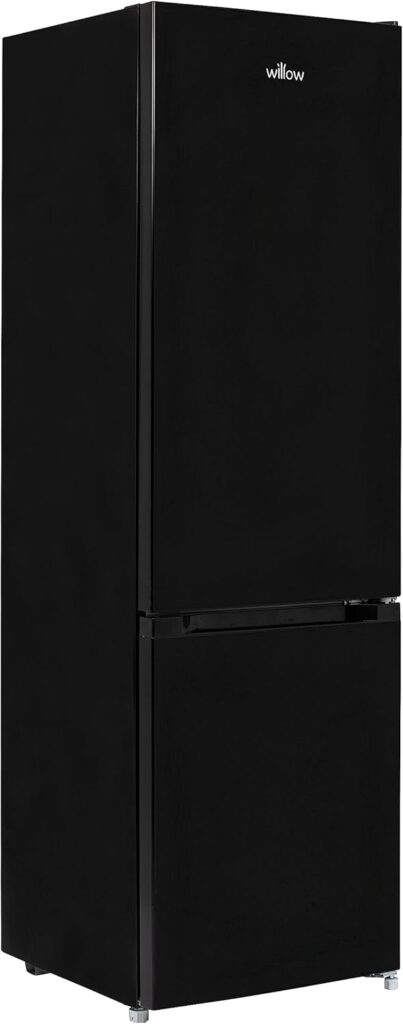 WFF1760B 262L Freestanding 70/30 Fridge Freezer with Adjustable Thermostat, 4* Freezer Rating, Mark-Proof Finish, Low Frost, 2 Year Warranty – Black           [Energy Class E]