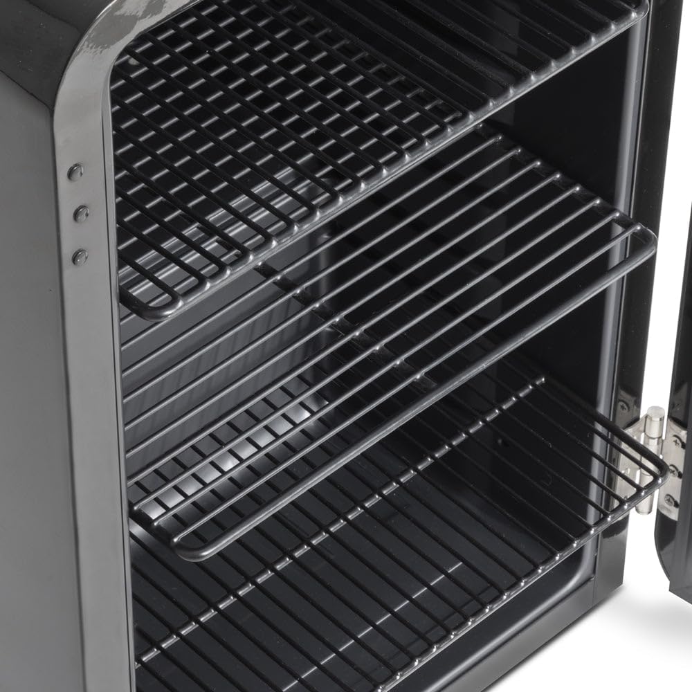 70L Under Counter Wine Beer Drinks Fridge Cooler - Glass Front Retro Style Black