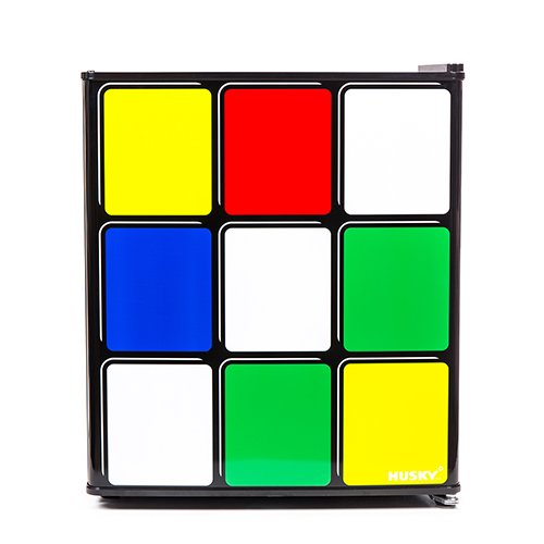 Husky HUS-HU231 Rubiks Cube Mini Fridge