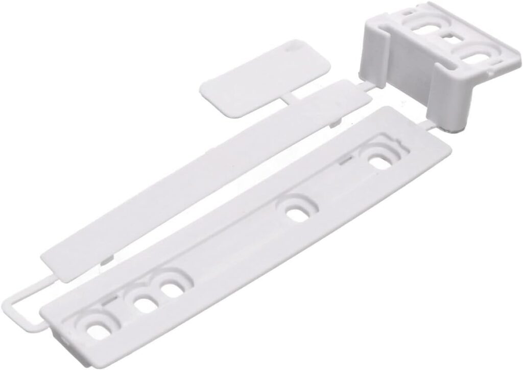 Paxanpax PRF062 Universal Integrated Fridge Freezer Decor Door Mounting  Installation Plastic Sliding Bracket Fixing Kit