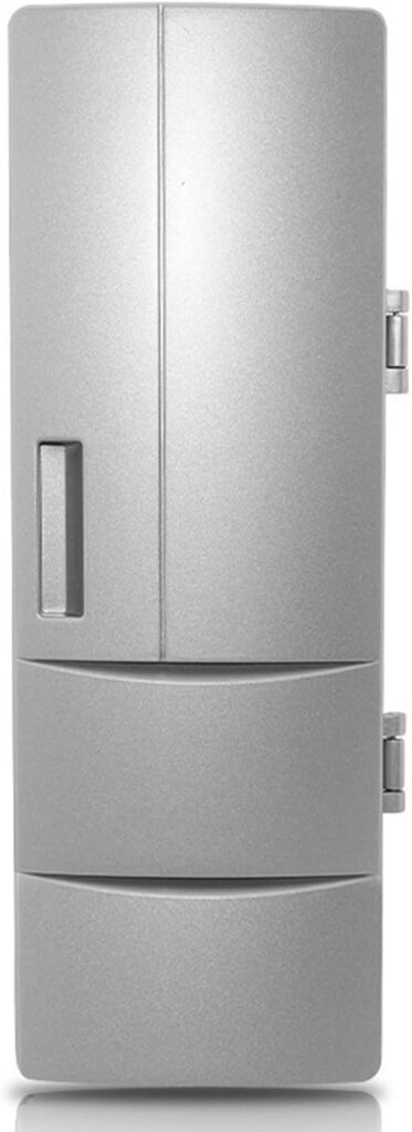 Swetopq USB Refrigerator Fridge Freezer Electric Car Warmer Drink Beer Cooling Freezer for Birthday ValentineDay