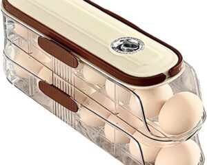 Auto Rolling Fridge Egg Organizer Review