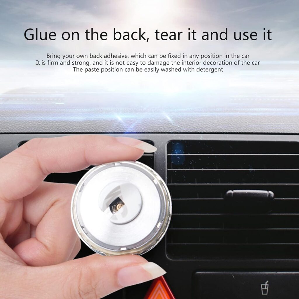 FUXIU Car Temperature/Humidity Detector Meter Tester-Gauge l Type Mechanical Metal Analog Thermometer/Hygrometer