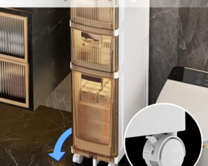 Narrow Slim Rolling Storage Cart Review