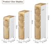 Slim Rolling Storage Cart 4 Tier Kitchen Bathroom Cabinet with Drawers Review