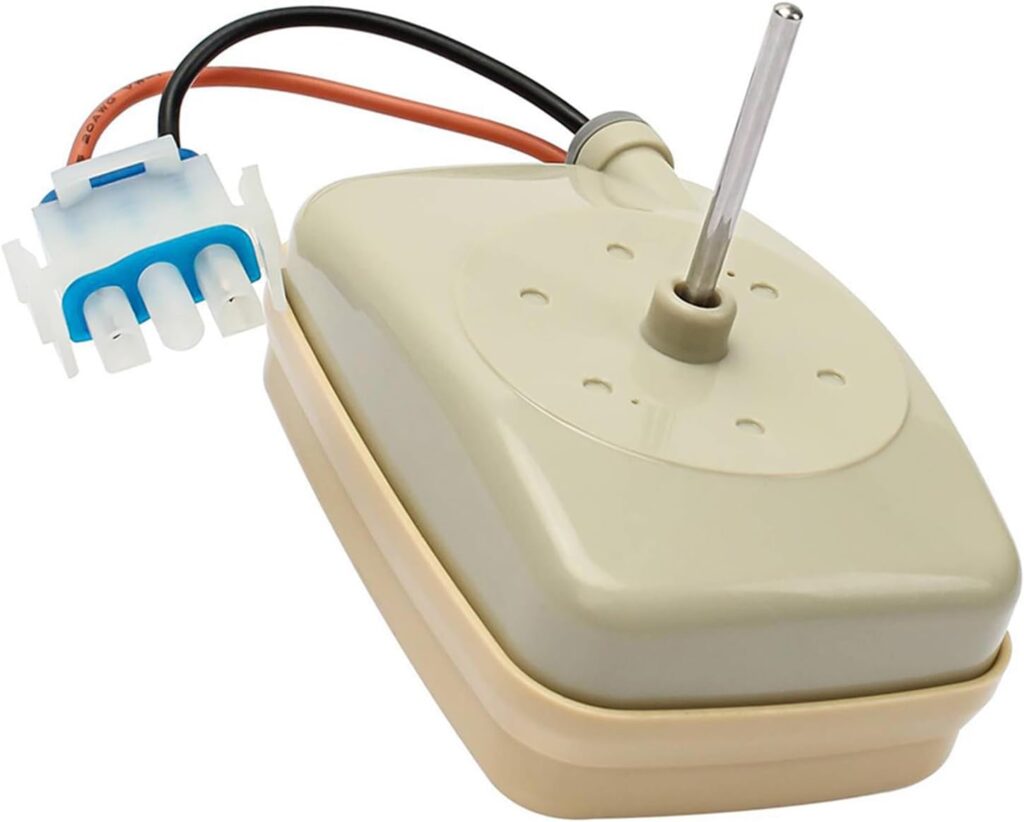 Swetopq Evaporator Fan Motor Replacement Motor Replace Part Fridge Evaporator Fan Motor Spare Part Suitable for Refrigerator