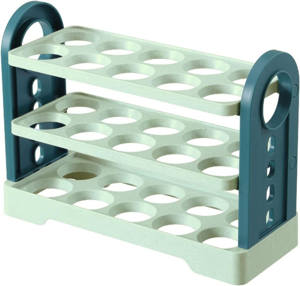 Swetopq Fridge Keeping Cases Holder Storage Container Large Capacity Refrigerator Tray Easy To Use