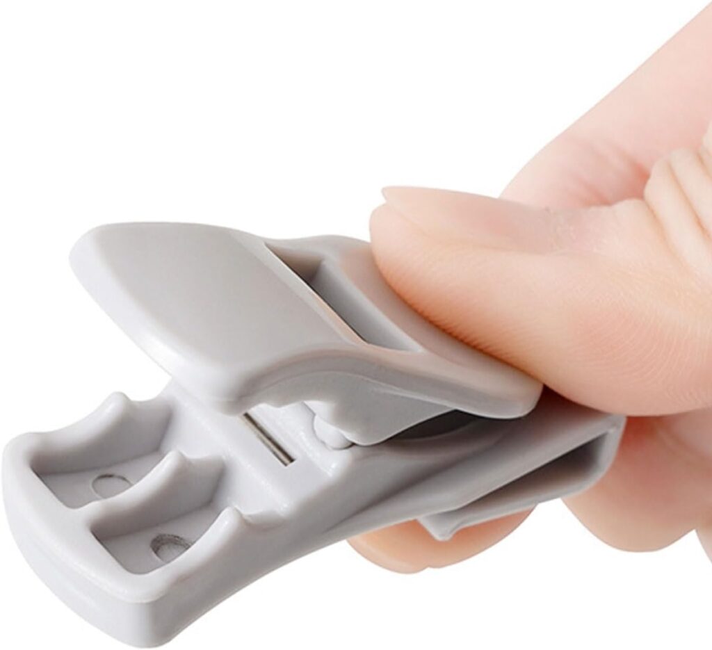 Swetopq Refrigerator Divider Clip Partition Shelf Storage Clips Fix Clamp
