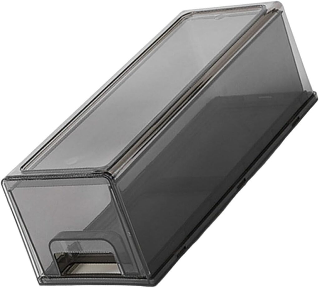 Swetopq Stackable Fridge Storage Containers Refrigerator Storage Case Clear Refrigerator Drawers for Kitchen and Office Supplies