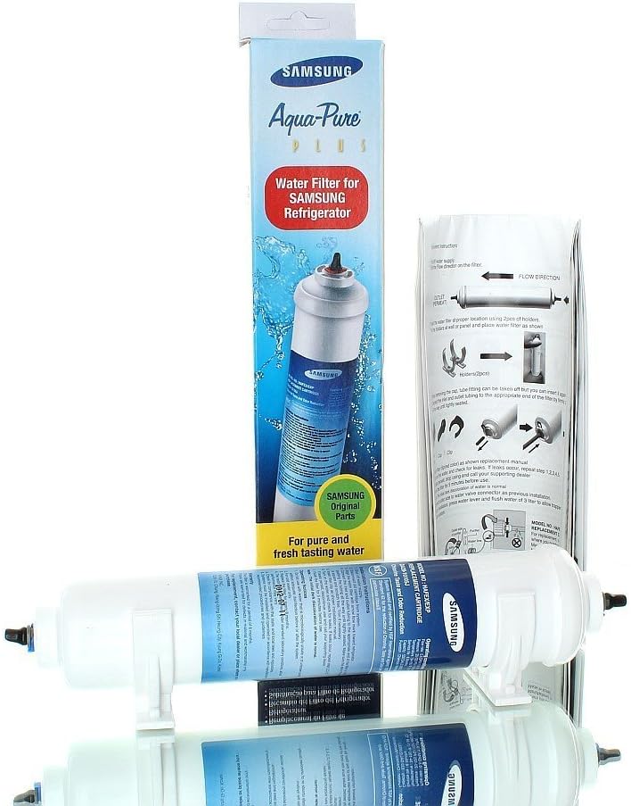 Genuine Samsung External  Push Fit  External Inline Fridge Water Filter for RSH1DTSW American Style Side by Side Fridge Freezer