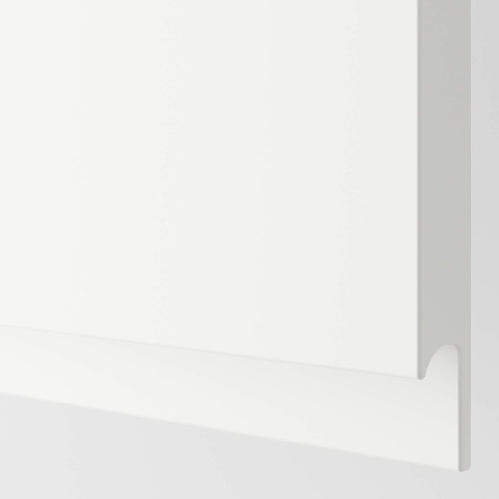 ProTuning METOD High cab f fridge/freezer w 3 doors, white/Voxtorp matt white, 60x60x220 cm