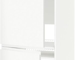 ProTuning METOD High Cabinet Fridge/Freezer 3-Door Voxtorp White review