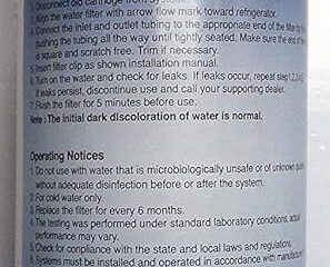 Samsung DA29-10105J Inline Fridge Water Filter review