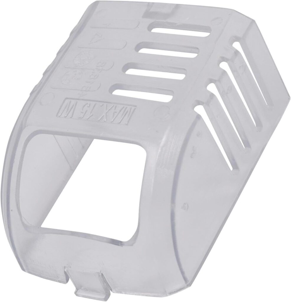 sparefixd Lamp Bulb Thermostat Housing Lens Cover for Leisure Larder Fridge