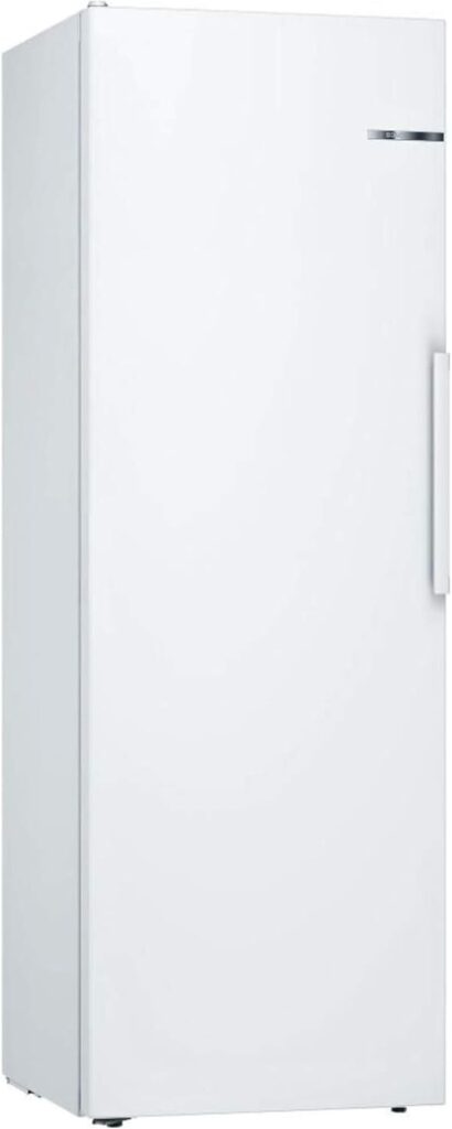 Bosch Home  Kitchen Appliances Bosch Serie 4 KSV36VWEPG Freestanding Fridge with SuperCooling function, LED Lights, EasyAccess Shelf, FreshSense sensors, 186x60cm, White           [Energy Class E]