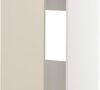 ProTuning METOD High-cab fridge/freezer w/door white/Havstorp beige 60x60x200cm review
