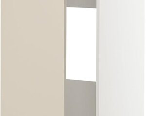ProTuning METOD High-cab fridge/freezer w/door white/Havstorp beige 60x60x200cm review