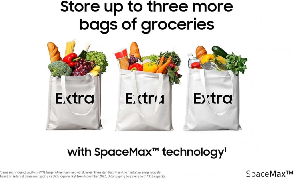 Samsung RS70F65QEFEU 659L No Frost American Sytle Fridge Freezer -Black           [Energy Class E]