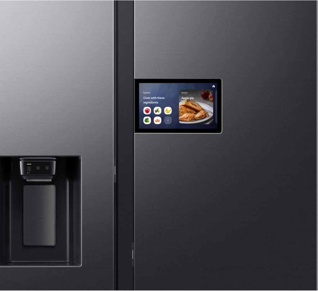 Samsung RS90F64EEFEU 621L Bespoke AI Series 9 Smart Side-by-Side Fridge Freezer - Black           [Energy Class E]