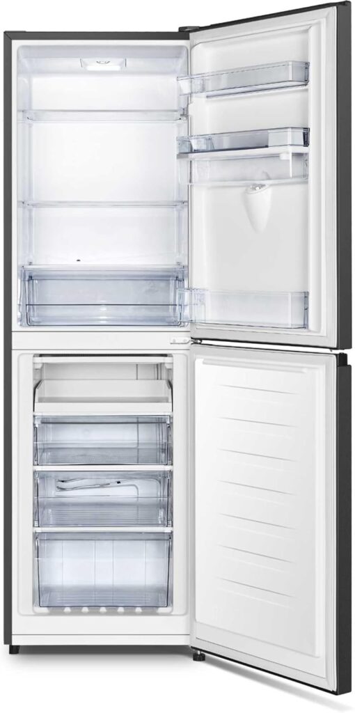 Fridgemaster MC55240DEB 252l Fridge Freezer with Water Dispenser