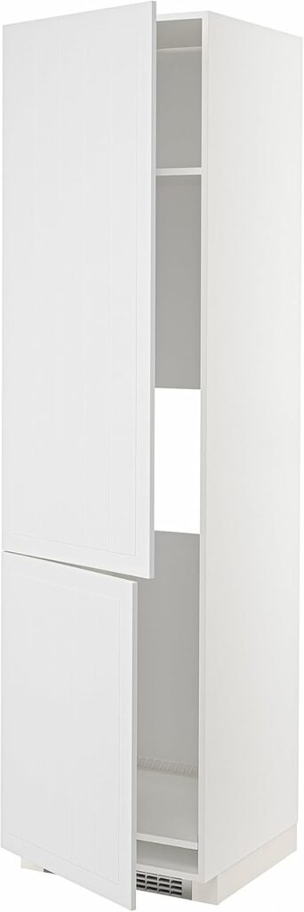 ProTuning METOD High cab f fridge/freezer w 2 doors, white/Stensund white, 60x60x220 cm