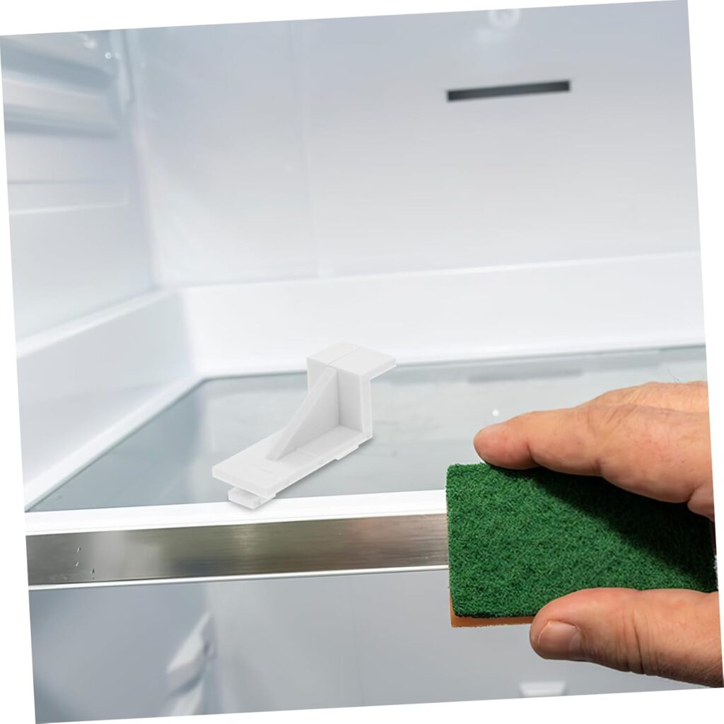 10pcs Plastic Snap Hook Shelf Clips Refrigerator Freezer Shelf Fixing Clips Divider for Shelving Fridge and Freezer Parts