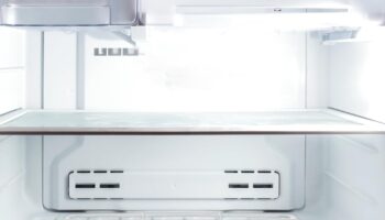 2 Pcs White Wire Freezer Shelf Organizer Rack review