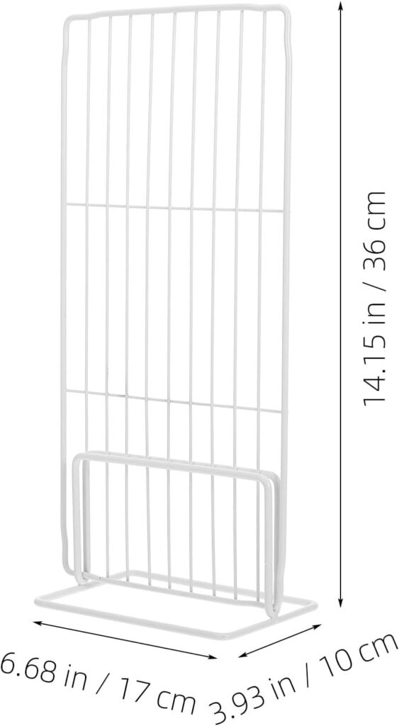 Freezer Shelf Divider  Refrigerator, 17x36 cm Adjustable Design for Supermarkets, Ice Cream  Food Storage, Efficient Space Management  Easy Access