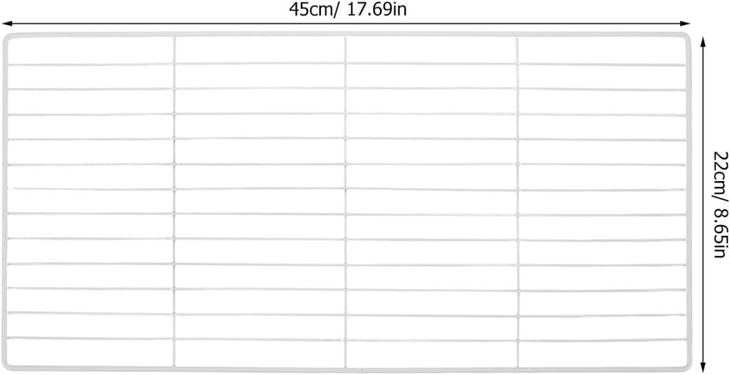 Freezer Shelf Refrigerator Freezer Storage Divider Rack Basket Separator Shelf Dividers White           [Energy Class A]