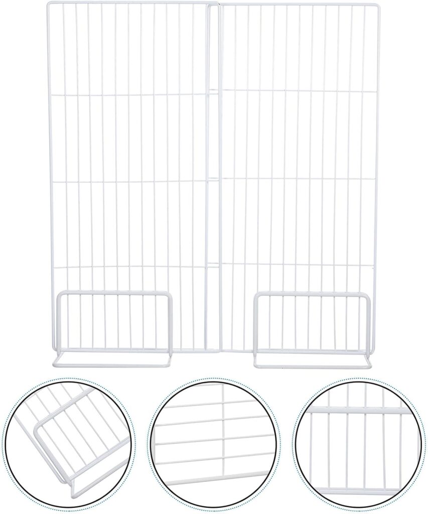 Freezer Wire Partition Shelf Divider Adjustable Iron Mesh Organizer for Chest Freezer Storage Single-Sided Cold-Resistant Structure for Efficient Food Categorization Freezer Wire Partition Shelf Divider Adjustable Iron Mesh Organizer for Chest Freezer Storage Single-Sided Cold-Resistant Structure for Efficient Food Categorization