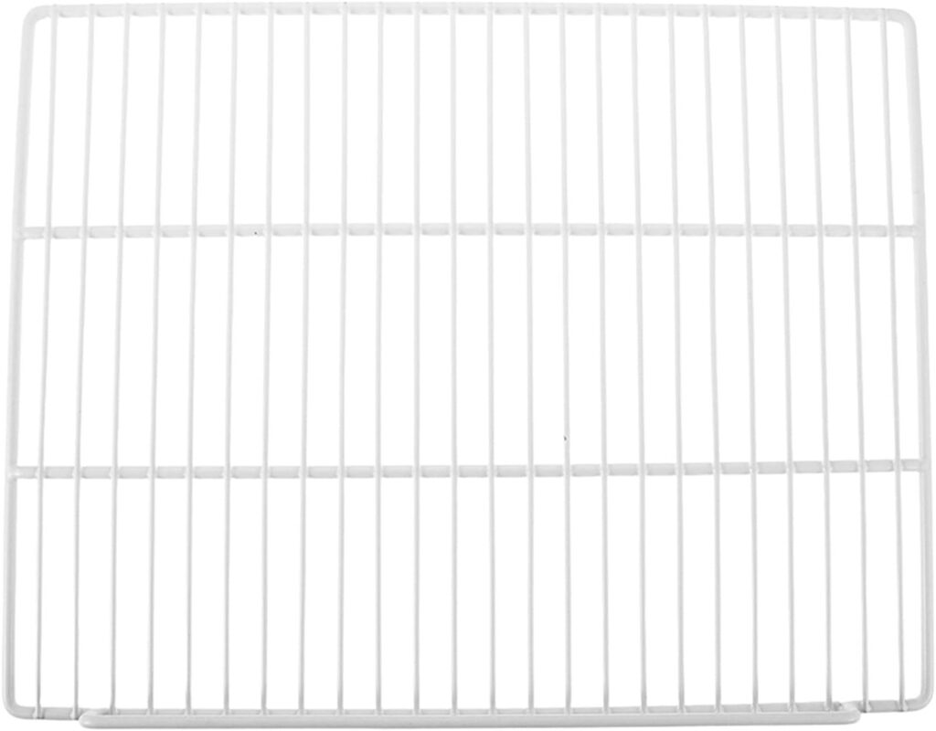 Healeved Refrigerator Freezer Shelf Rack Metal Wire Storage Basket Cabinet Organizing Shelf Wire Sorting Rack Divider Replacement For Kitchen Freezer          [Energy Class A]