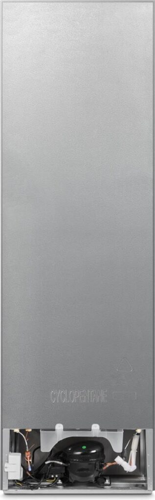 Hisense RB327N4ABD 50/50 Split 256 Litre 182cm High x 55cm Wide 3 Freezer Compartment Freestanding No Frost Fridge Freezer - Reversible Door - Wine Rack - Black - 2 Year Warranty           [Energy Class D]