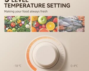 HOMCOM 88L Under Counter Fridge Freezer review