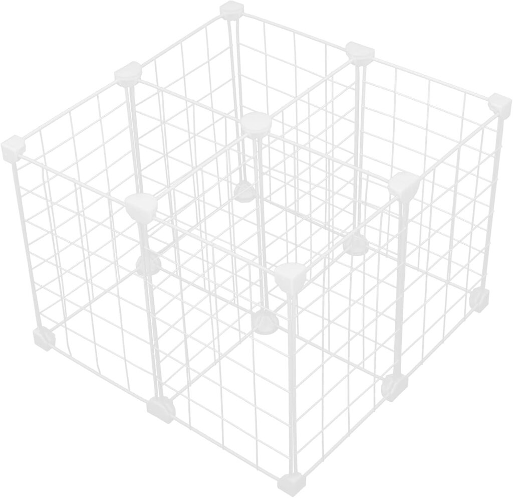 Homoyoyo Freezer Storage Organizer Divider Shelf Insert for Refrigerator and Chest Freezer, 2-Section Modular Fridge Compartment Partition Board for Space-Saving Kitchen Storage