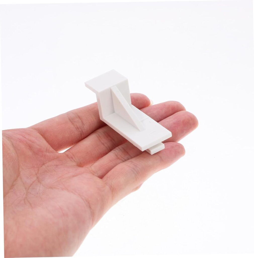 iplusmile 10pcs Plastic Snap Hook Refrigerator Shelf Clip Freezer Shelf Support Clip Fridge Divider for Shelving iplusmile 10pcs Plastic Snap Hook Refrigerator Shelf Clip Freezer Shelf Support Clip Fridge Divider for Shelving