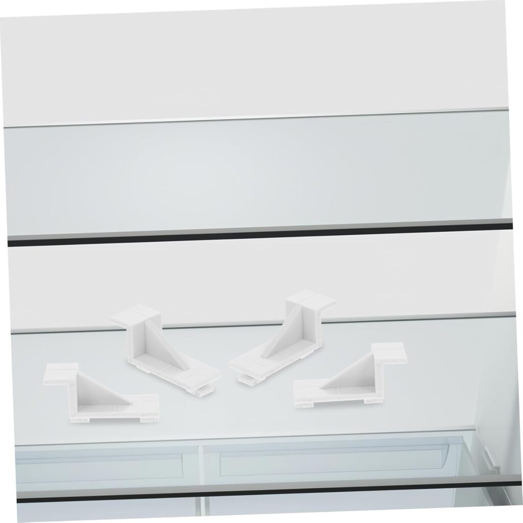 iplusmile 10pcs Plastic Snap Hook Refrigerator Shelf Clip Freezer Shelf Support Clip Fridge Divider for Shelving iplusmile 10pcs Plastic Snap Hook Refrigerator Shelf Clip Freezer Shelf Support Clip Fridge Divider for Shelving