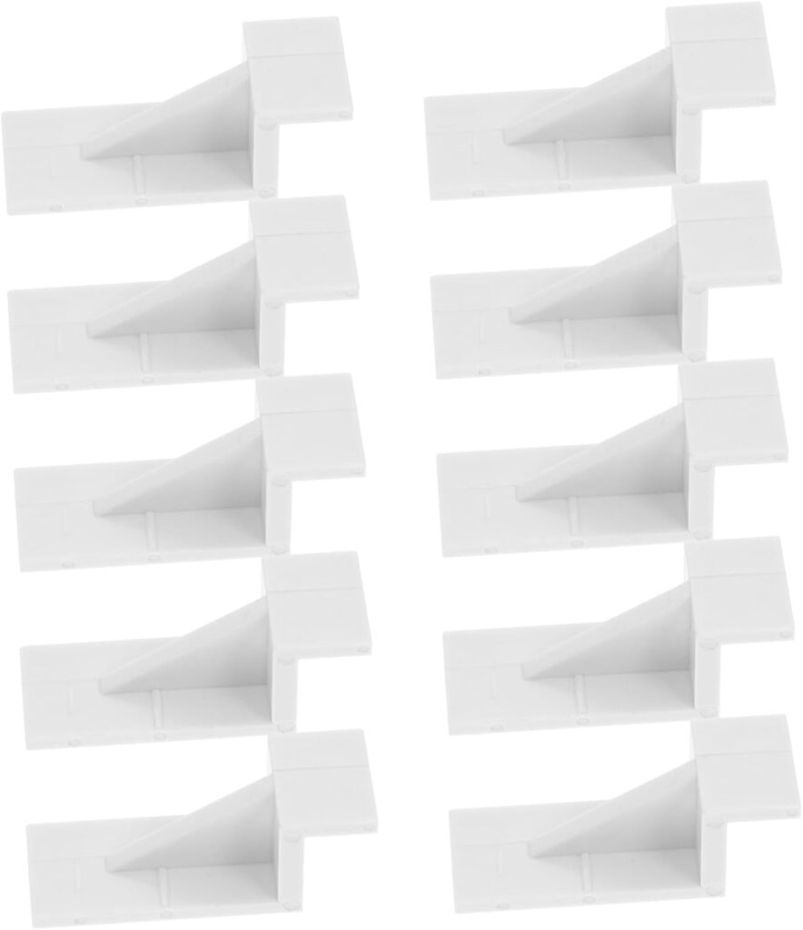 iplusmile 10pcs Plastic Snap Hook Refrigerator Shelf Clip Freezer Shelf Support Clip Fridge Divider for Shelving iplusmile 10pcs Plastic Snap Hook Refrigerator Shelf Clip Freezer Shelf Support Clip Fridge Divider for Shelving