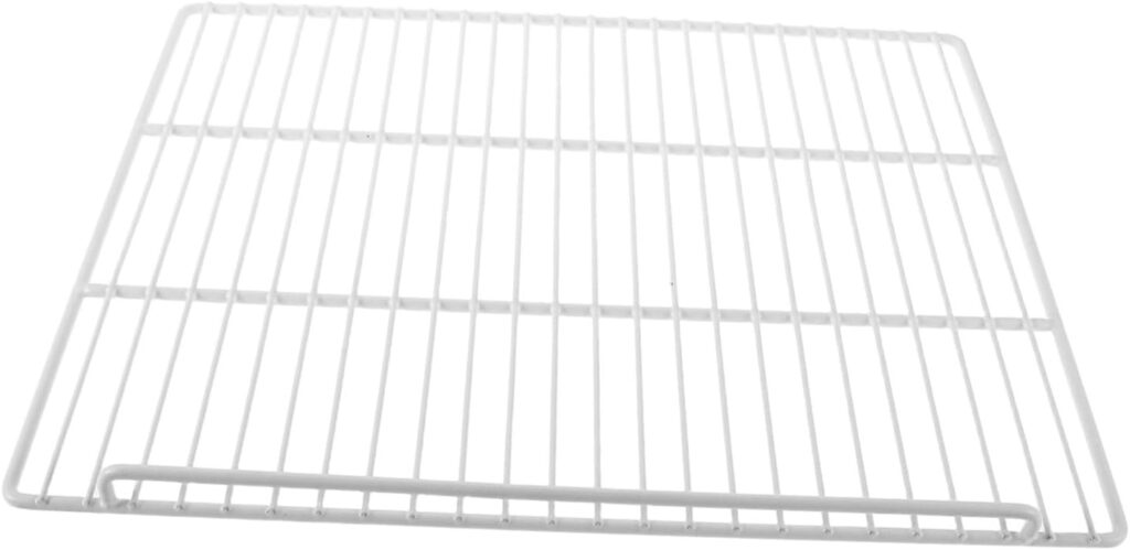 Metal Refrigerator Shelf Organizer Adjustable Wire Divider for Home and Commercial Use Detachable Freezer Separator Board Easy-Clean Wire Fridge Storage Partition