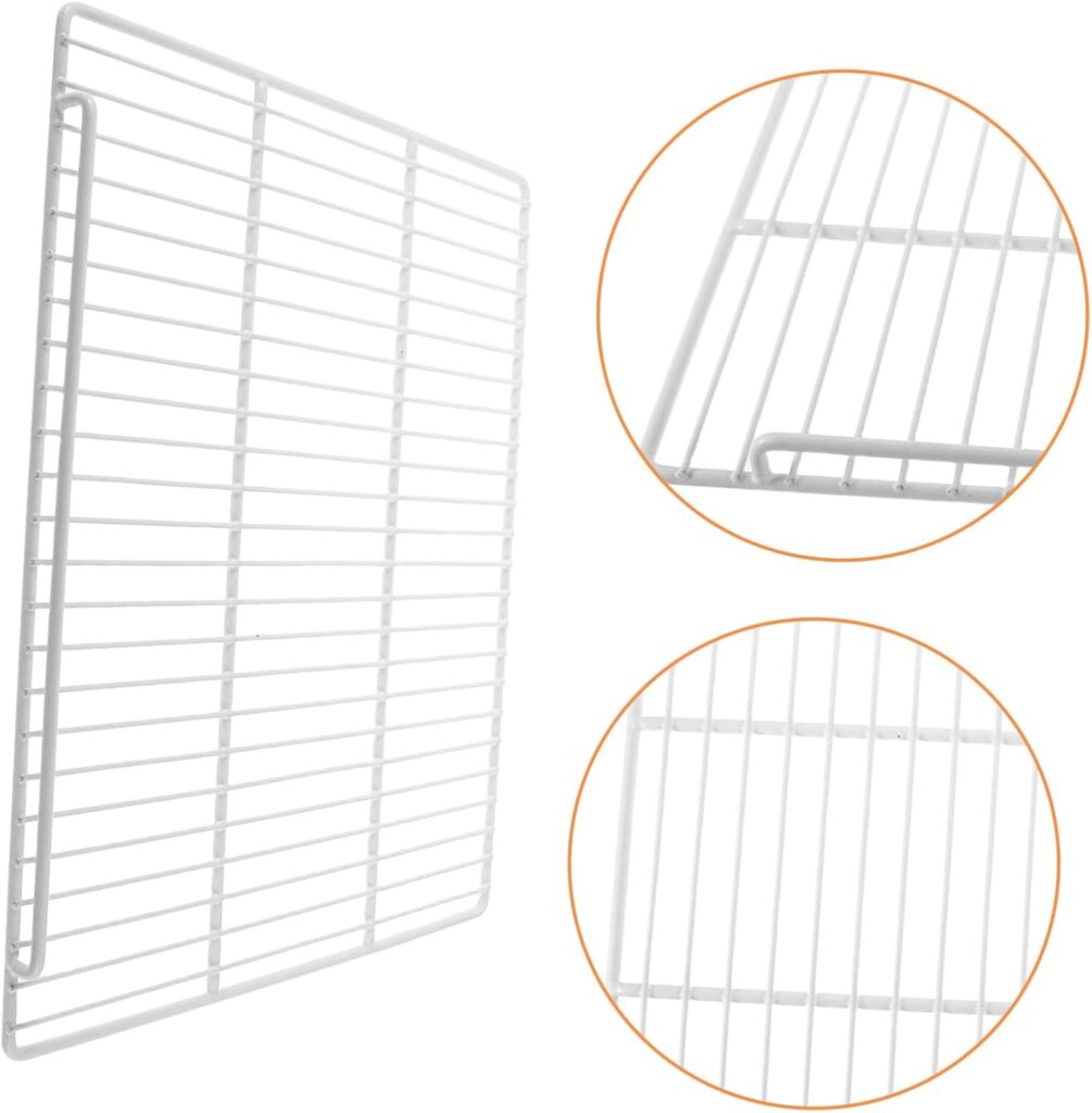 Refrigerator Shelves Replacement Metal Wire Mesh Shelf for Freezer Fridge Organizer Divider Board Fits Refrigerator Models