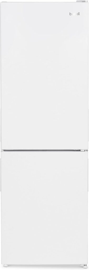 Baridi 47cm 70/30 Fridge Freezer with Adjustable Thermostat, 157L Capacity - White - DH252          [Energy Class E]