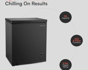 Cookology CCFZ99BK Freestanding Chest Freezer Review