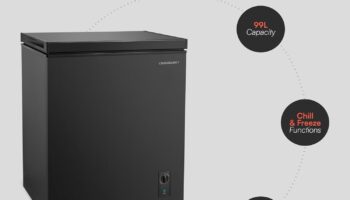 Cookology CCFZ99BK Freestanding Chest Freezer Review