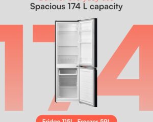 Cookology CFF174BK Freestanding Fridge Freezer review