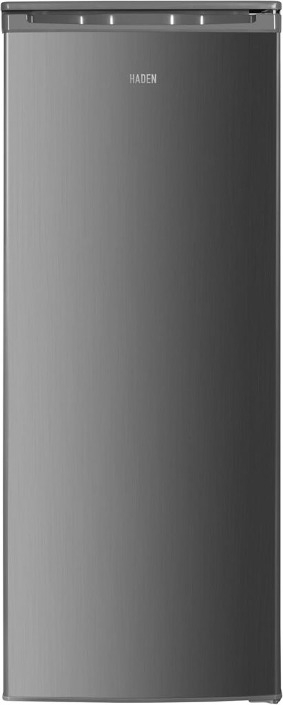 Haden Freestanding Fridge Freezer - 50/50 Split, Adjustable Shelves, Salad Crisper, 3 Freezer Drawers, Reversible Doors, 144cm High Fridge Freezers, Energy Efficient          [Energy Class E]