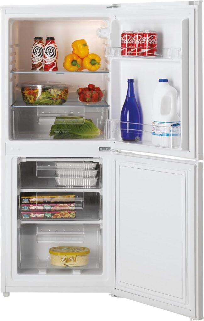 Hoover HOCH1S513EWK Static Fridge Freezer - White - E Rated          [Energy Class E]