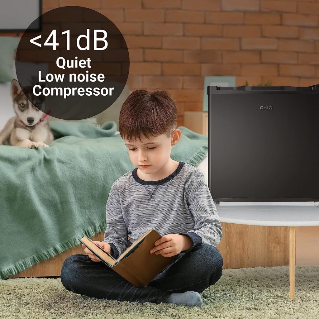 CHiQ CSD31D4EU, Mini Freezer, Small Freezer with 31L, 4 Star Freezing,12-Year Warranty on The Compressor,Adjustable Temperature Control          [Energy Class E]