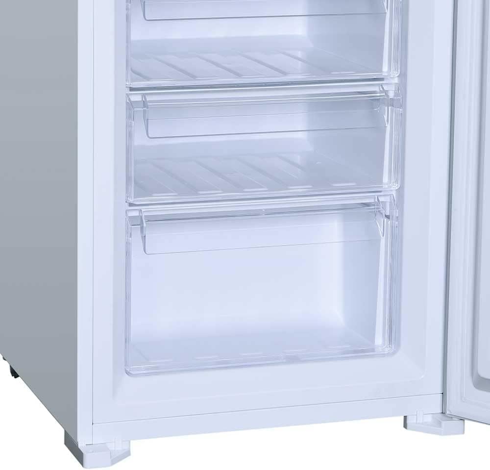 Cookology CBIFF70302 70/30 Integrated Built In Fridge Freezer Refrigerator, Frost Free with Reversible Doors, Adjustable Temperature Control and 4 Star Rating Freezer - In White          [Energy Class F]