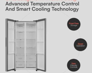 Cookology CSBS460IX American Fridge Freezer Review