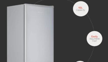 Cookology UCIF93SL Freestanding Under Counter Fridge Review